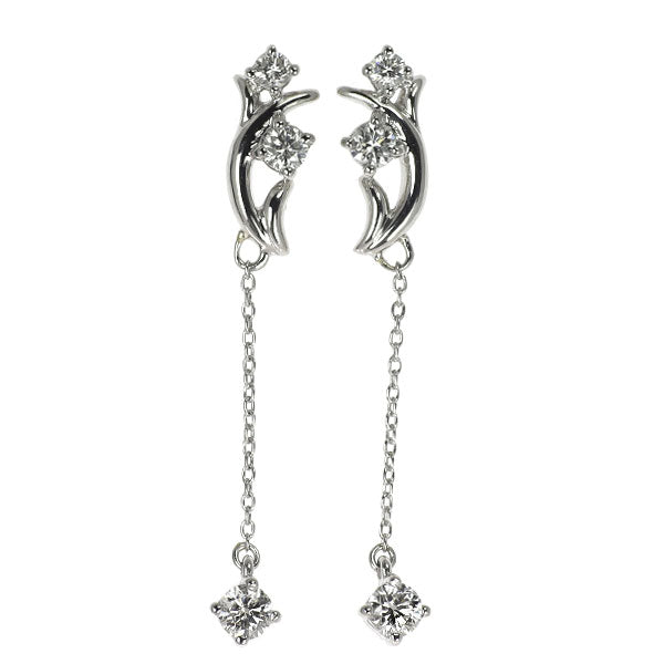 Pt900 ダイヤモンド ピアス 0.60ct