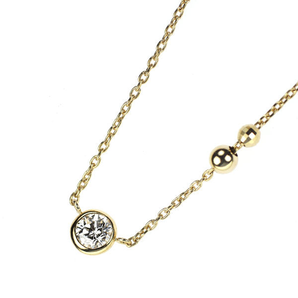 K18YG ダイヤモンド ペンダントネックレス 0.225ct