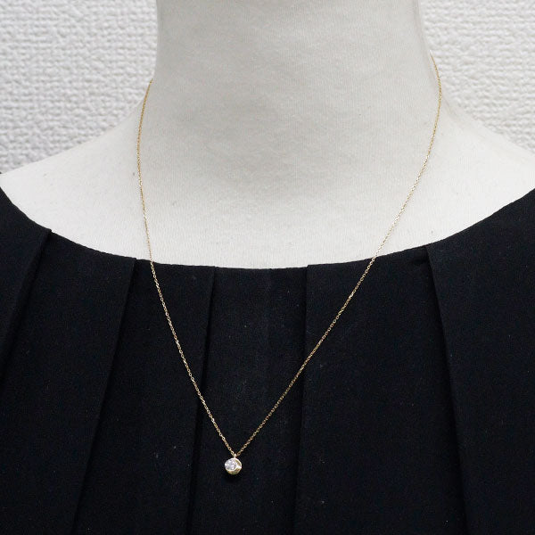 K18YG ダイヤモンド ペンダントネックレス 0.213ct