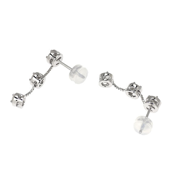 K18WG ダイヤモンド ピアス 0.60ct