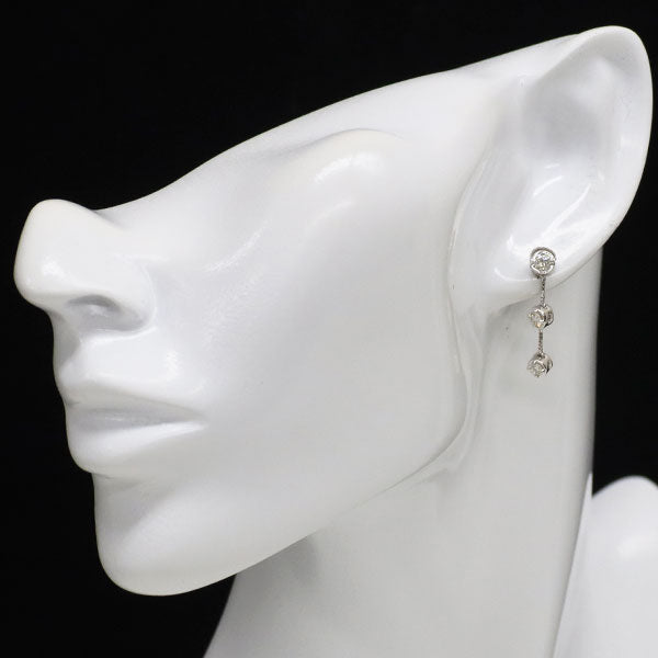 K18WG ダイヤモンド ピアス 0.60ct