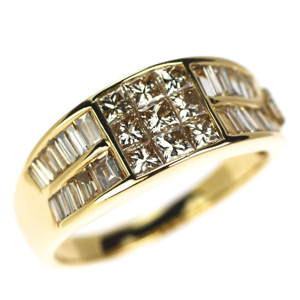 K18YG ダイヤモンド リング 1.22ct