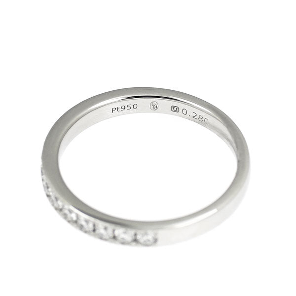 ダイヤモンドシライシ Pt950 ダイヤモンド リング 0.280ct ハーフエタニティ