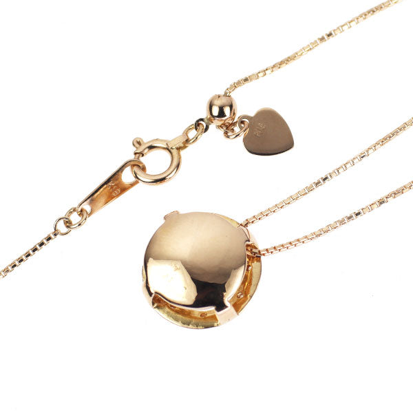 K18PG ダイヤモンド ペンダントネックレス 0.25ct