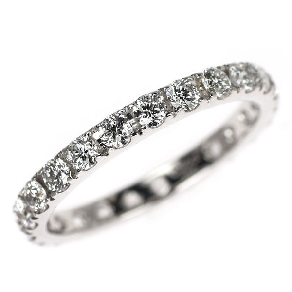 K18WG ダイヤモンド リング 0.86ct フルエタニティ