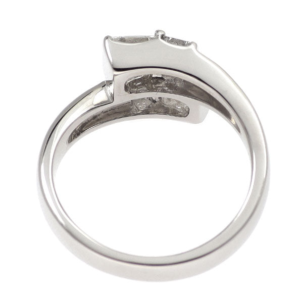 Pt900 プリンセスカット/バケットカット ダイヤモンド リング 1.00ct