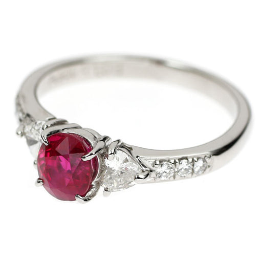 Pt900 ルビー ダイヤモンド リング 1.08ct D0.44ct — セルビー