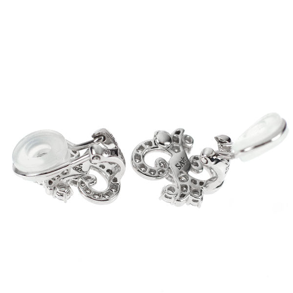Saverse K18WG Diamond Earrings 0.40ct D0.80ct Namaqua