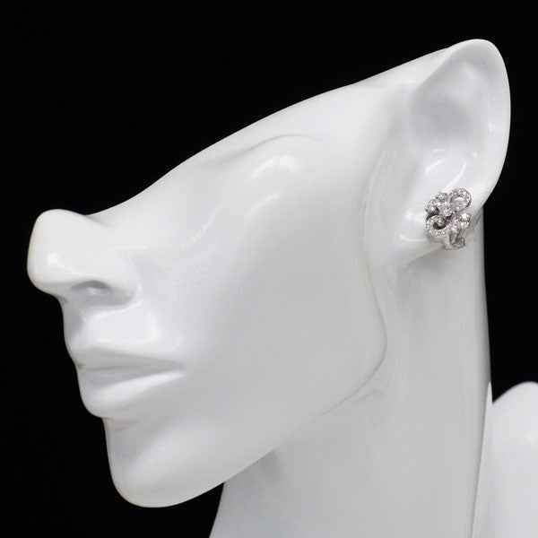Saverse K18WG Diamond Earrings 0.40ct D0.80ct Namaqua
