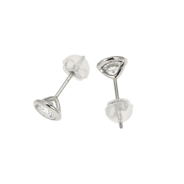 新品 Pt950/ Pt900 ダイヤモンド ピアス 0.694ct E/F SI1 3EXHC 【エスコレ】