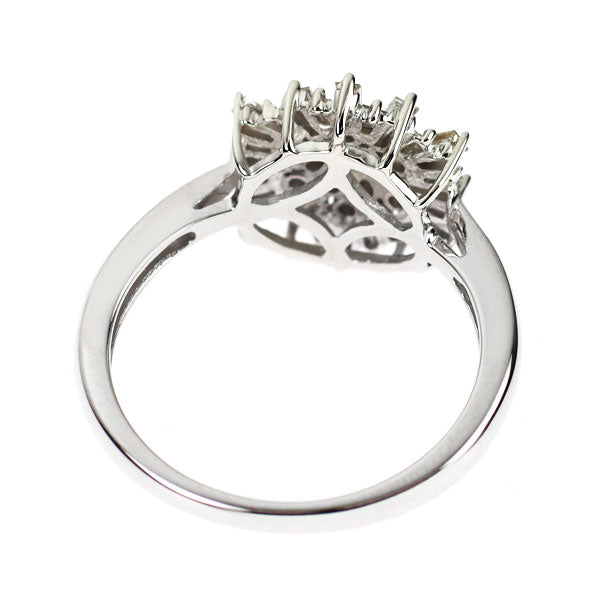 K18WG ダイヤモンド リング 0.43ct