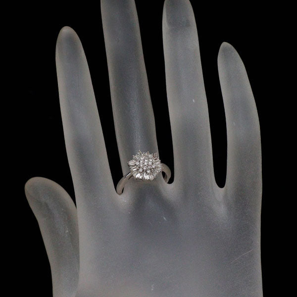K18WG ダイヤモンド リング 0.43ct