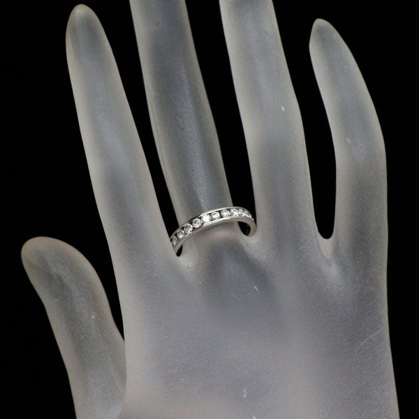 Pt900 ダイヤモンド リング 0.50ct ハーフエタニティ