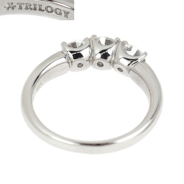 トリロジー Pt900 ダイヤモンド リング 1.00ct
