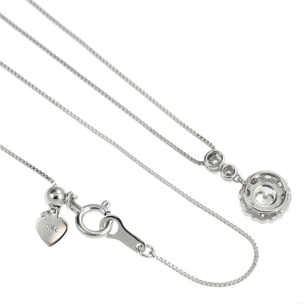 K18WG ダイヤモンド ペンダントネックレス 0.403ct