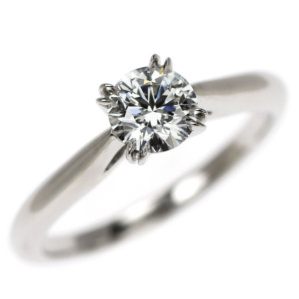 ハリーウィンストン Pt950 ダイヤモンド リング 0.52ct E VVS2 3EX ソリティア