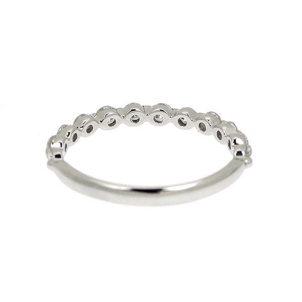 Pt900 ダイヤモンド リング 0.32ct ピンキー ハーフエタニティ