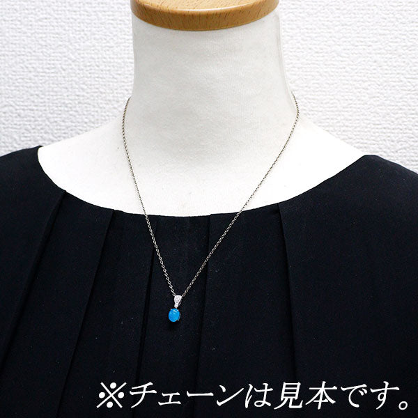 K18WG ヘミモーファイト/ステラエスぺランサ ダイヤモンド ペンダントトップ 1.80ct D0.08ct
