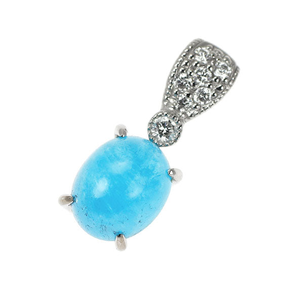 K18WG ヘミモーファイト/ステラエスぺランサ ダイヤモンド ペンダントトップ 1.80ct D0.08ct