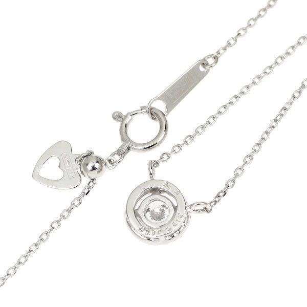 K18WG ダイヤモンド ペンダントネックレス 0.312ct D0.08ct