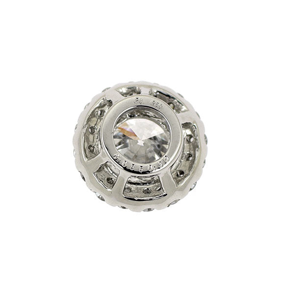新品 Pt950 ダイヤモンド ペンダントトップ 1.055ct F SI2 G D0.30ct【エスコレ】