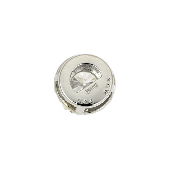 新品 Pt950 ダイヤモンド ペンダントトップ 0.30ct D SI2 3EX D0.08ct【エスコレ】