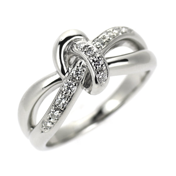 田崎真珠 Pt900 ダイヤモンド リング 0.13ct