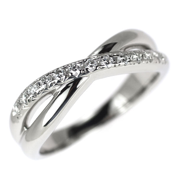 田崎真珠 Pt900 ダイヤモンド リング 0.17ct