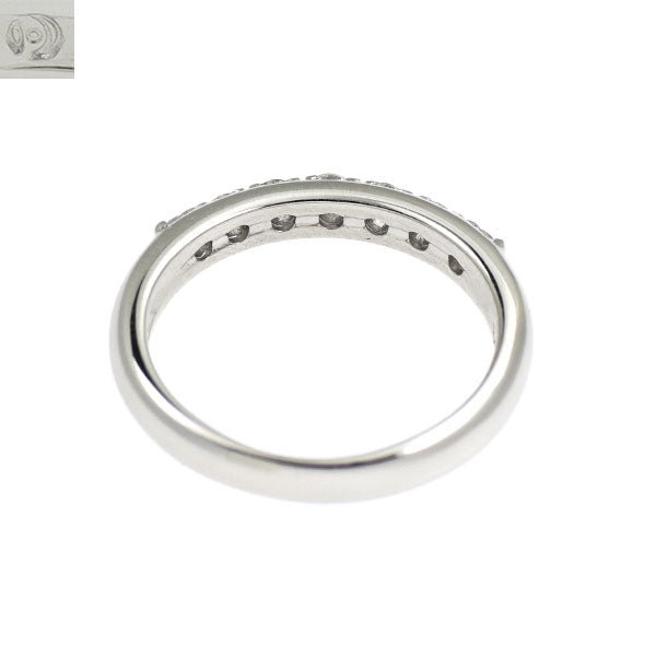 田崎真珠 Pt1000 ダイヤモンド リング 0.13ct ピンキー 一文字