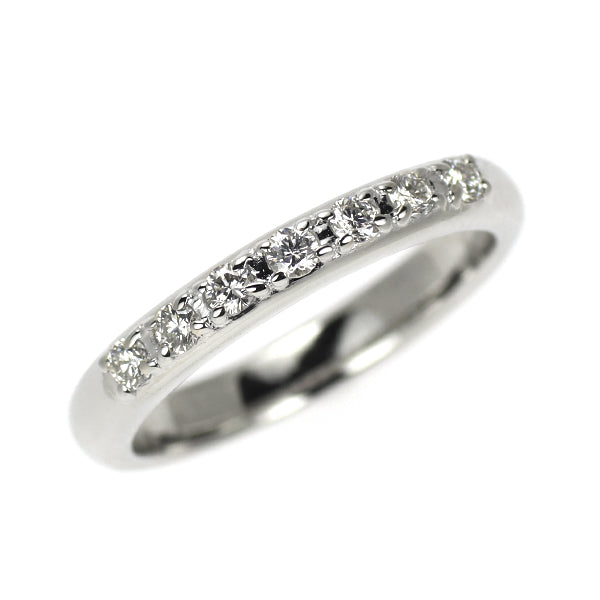 田崎真珠 Pt1000 ダイヤモンド リング 0.13ct ピンキー 一文字