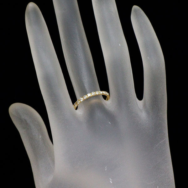 K18YG ダイヤモンド リング 0.30ct ハーフエタニティ