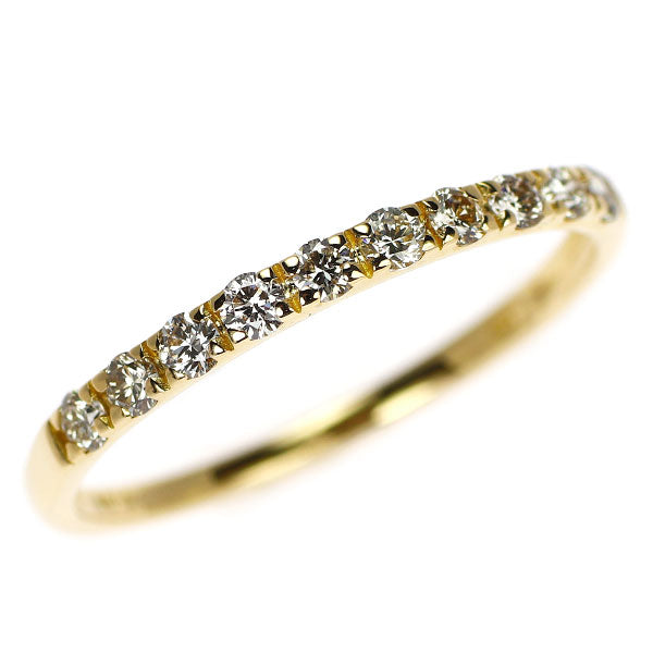 K18YG ダイヤモンド リング 0.30ct ハーフエタニティ