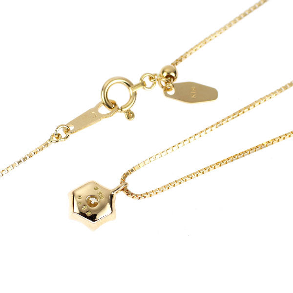 K18YG ダイヤモンド ペンダントネックレス 0.15ct