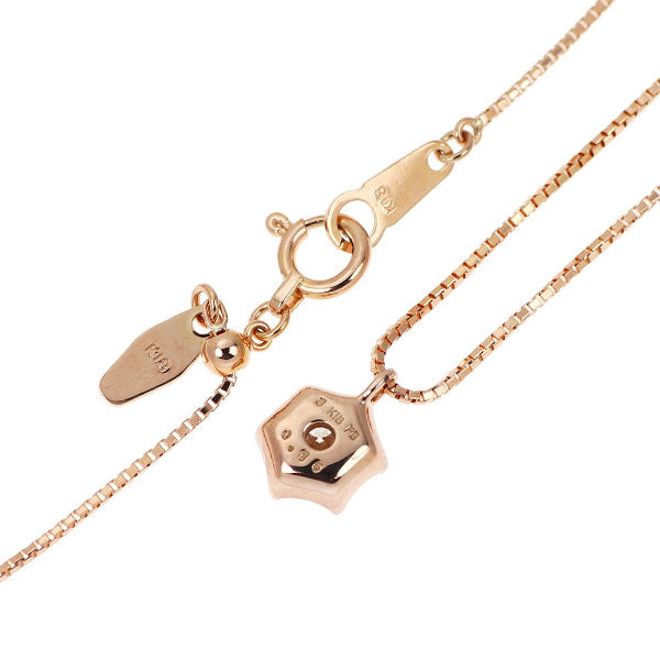 K18PG ダイヤモンド ペンダントネックレス 0.15ct