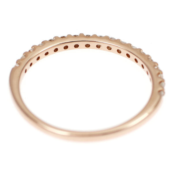K18PG ダイヤモンド リング 0.20ct ハーフエタニティ