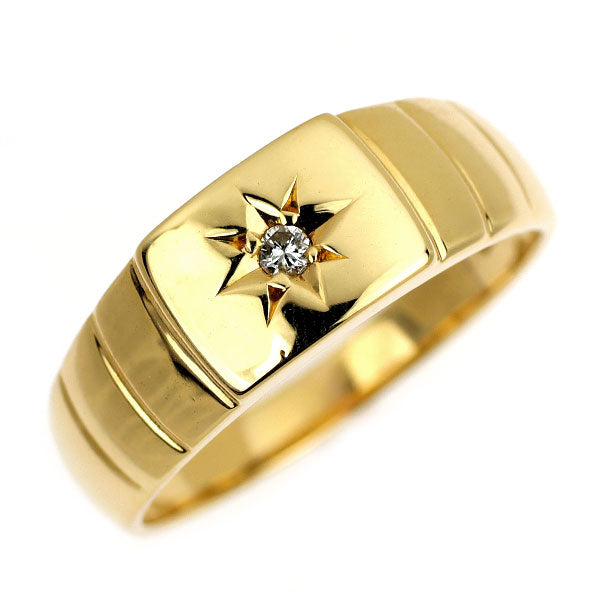 K18YG ダイヤモンド リング 0.03ct