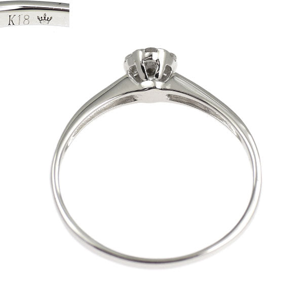 コロネット K18WG ダイヤモンド リング 0.15ct
