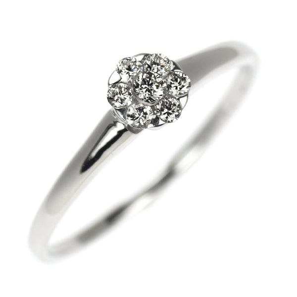 コロネット K18WG ダイヤモンド リング 0.15ct