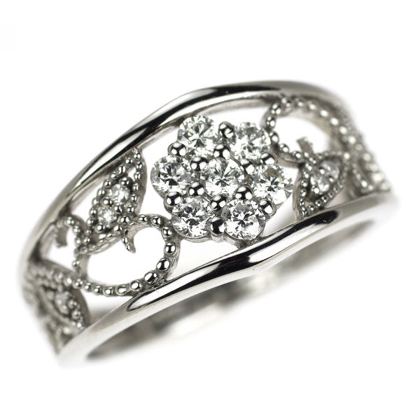 Pt900 ダイヤモンド リング 0.31ct