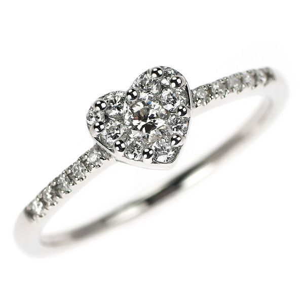 Pt900 ダイヤモンド リング 0.30ct ハート