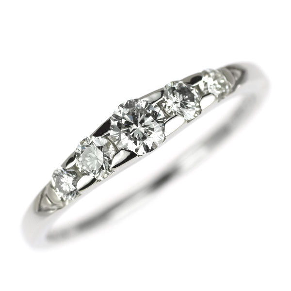 Pt900 ダイヤモンド リング 0.30ct