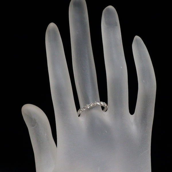 Pt900 ダイヤモンド リング 0.54ct ハーフエタニティ