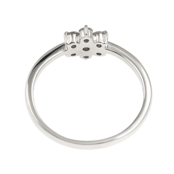 Pt900 ダイヤモンド リング 0.29ct フラワー
