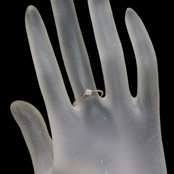 K10YG ダイヤモンド リング 0.02ct
