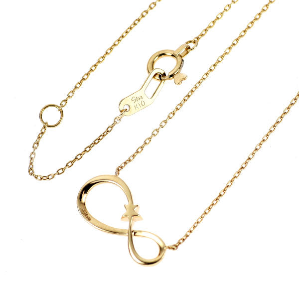 スタージュエリー K10YG ダイヤモンド ペンダントネックレス 0.008ct