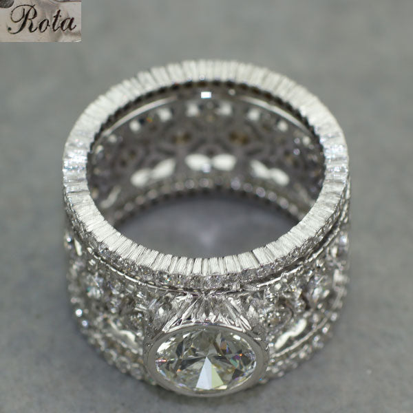 Rota Walter/ロタ ウォルター K18WG ダイヤモンド ダイヤモンド リング 2.006ct G SI2 G