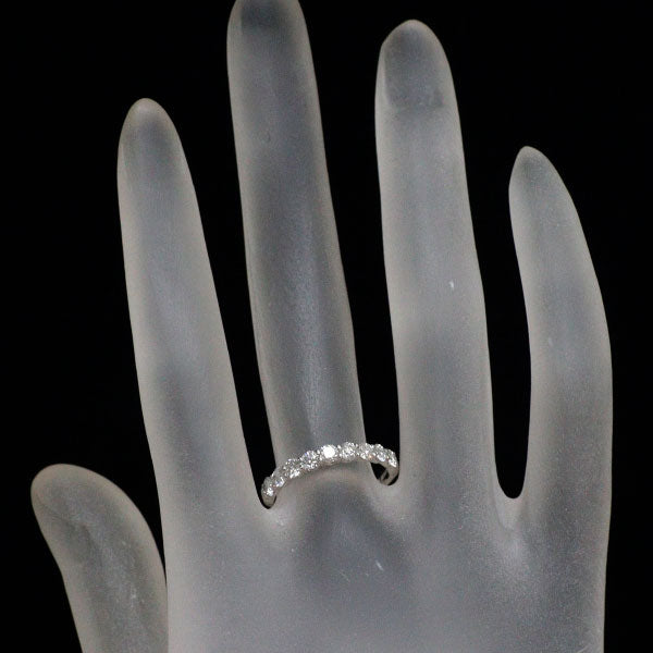 ヴァンドーム青山 Pt950 ダイヤモンド リング 0.62ct ハーフエタニティ