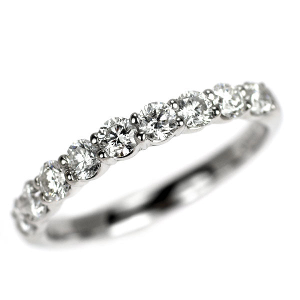 ヴァンドーム青山 Pt950 ダイヤモンド リング 0.62ct ハーフエタニティ
