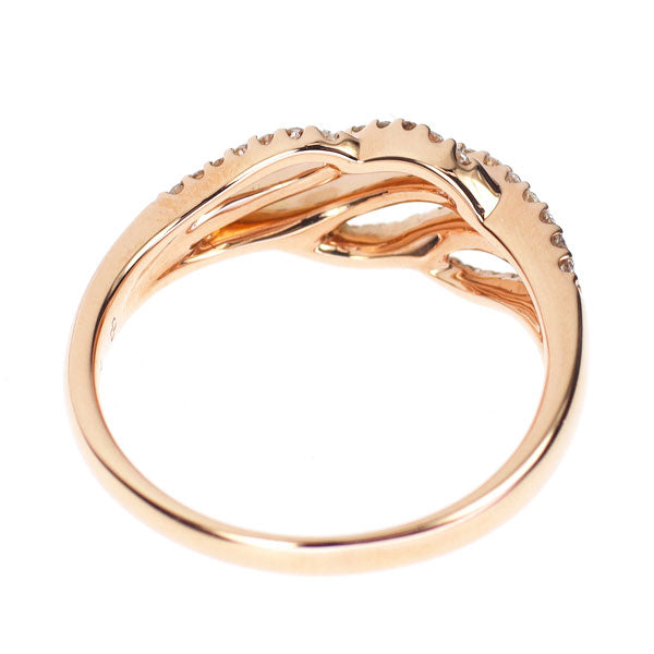 K18PG ダイヤモンド リング 0.34ct