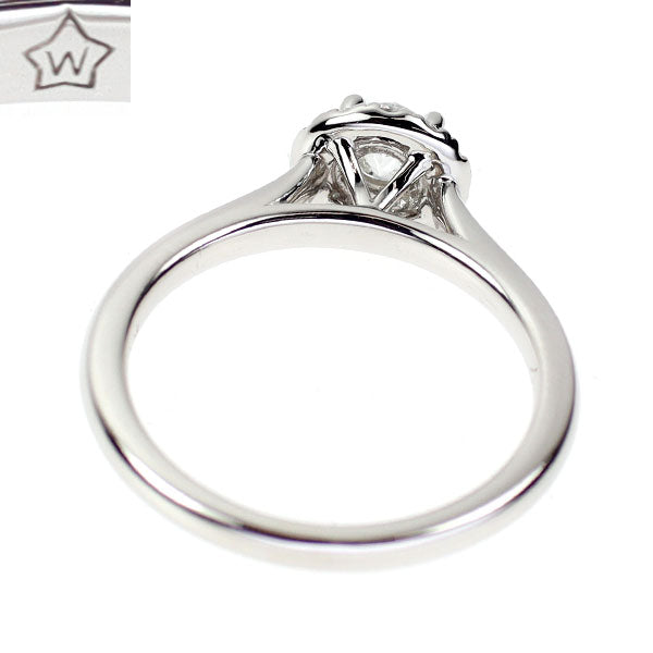 wish upon a star Pt950 ダイヤモンド リング 0.263ct F VS1 D0.08ct